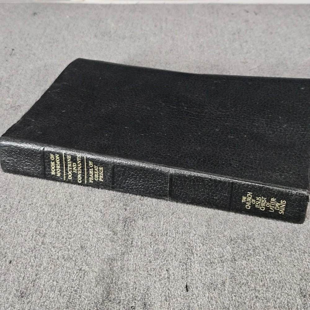LDS Triple Combination 1981 Book of Mormon Doctrine Covenants Pearl Great Price